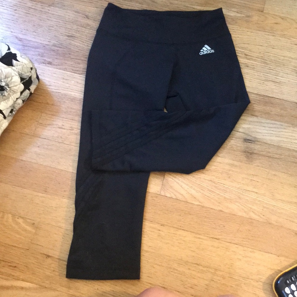 NWOT adidas Climalite mid calf leggings